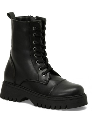 Butigo Merlın 4pr Siyah Kadın Rock Bot