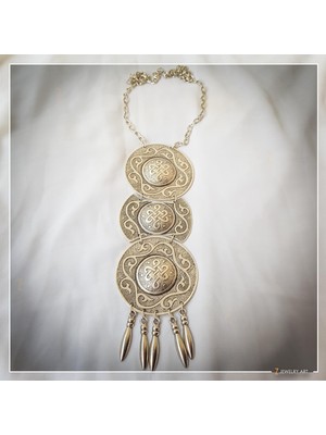 Z Jewelry Art Rudi - El Yapımı Etnik Otantik Bohem Kadın Kolye