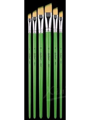Uni Welte Sırlama Fırçası 6 Lı Set - Kesik Ağızlı