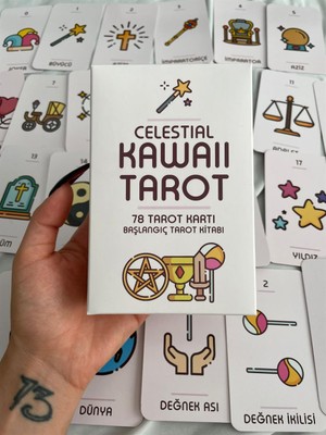 Dükkan Design Kawaii Tarot Kartları ve Başlangıç Tarot Kitabı