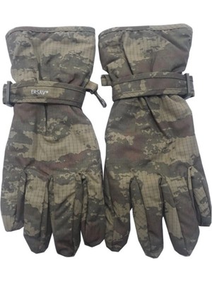 Ersav Askeri Malzemeden Üretilmiş Içi Yünlü Eldiven L Beden