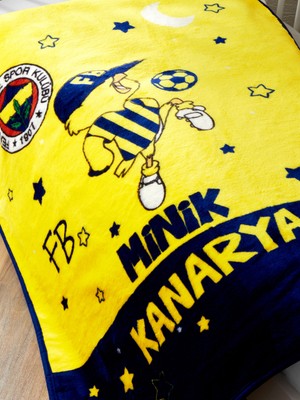 Fenerbahçe Fb Baby Kanarya Tek Kişilik Battaniye