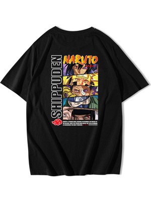 Brz Collection Unisex Oversize Naruto: Shippuden T-Shirt