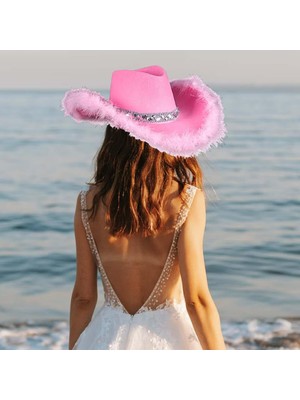 Natalia I Cowgirl Ş, Şık Geniş Kenarlı Moda Şı 38CMX30CMX13CM (Yurt Dışından)