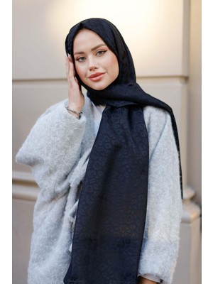 Ela Şal 2513 Etnik Leopar Desenli  Şal