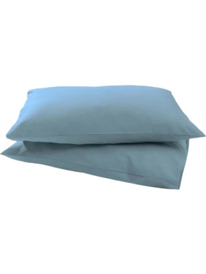 Gercella Cotton (Pamuk) 100 x 200+30  cm  Mavi  Fitted (Lastikli) Tek Kişilik Çarşaf Bed Sheet