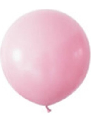 27 Inç Jumbo Balon Makaron Pembe 70 cm Çap 1 Adet