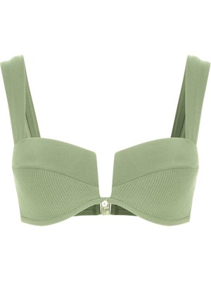 Luna Bikini Üstü Mint Yeşili