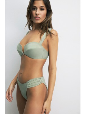 Luna Bikini Üstü Mint Yeşili