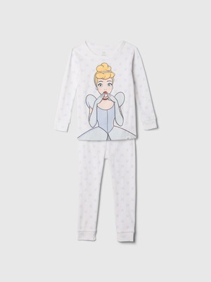 Bebek Çok Renkli %100 Pamuk  Gap × Disney Princess Grafikli Pijama Takımı