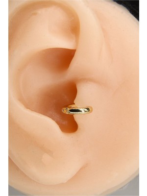 Dam Gold 6 mm Halka Piercing Tragus