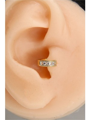 Dam Gold 6 mm Halka Piercing Tragus