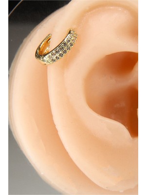 Dam Gold 10MM Halka Piercing Helix Kıkırdak