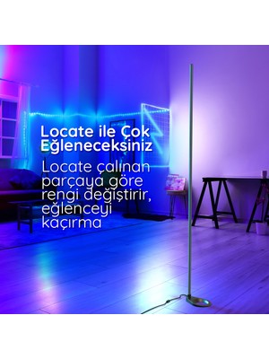 Bilicra Locate Akıllı Dekoratif Lambader - Salon Tipi