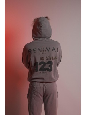 123 Revıval Greymelange Sweatshırt