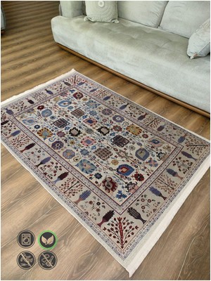 Modern Stil Kreatif Siyah Halı ve Kilim Salon Halısı Peluş Halı Saçaklı Yıkanabilen Halı