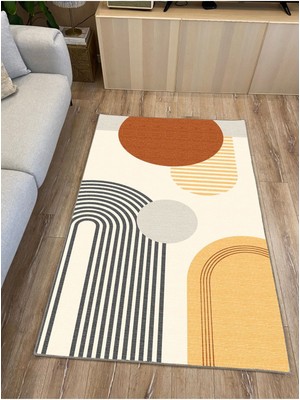 Modern Stil Soyut Halı Kilim Bej Halı Iskandinav Halı Salon Halısı Peluş Halı Yıkanabilen Halı