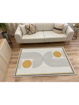 Modern Stil Soyut Halı Kilim Bej Halı Iskandinav Halı Salon Halısı Peluş Halı Yıkanabilen Halı