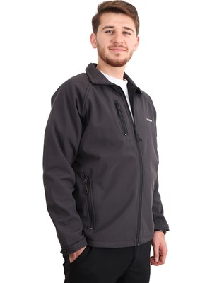 Erkek Softshell Ceket Antrasit S0001 - Zenobya