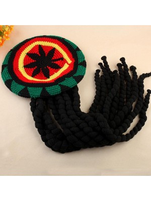 Vonluxe Hellery Rasta Dreadlocks Ş Tam - Reggae Knit Slouchy'den (Yurt Dışından)