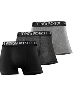Anthony Jackson Likralı 3'lü Kutu Premium Erkek Boxer Harwey