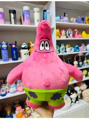 NB Market Sünger Bob Patrick Yıldız Peluş Oyuncak Uyku Arkadaşı Sünger Bob Peluş