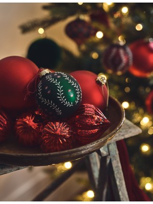 Marks & Spencer 20'li Cam Yılbaşı Süsü