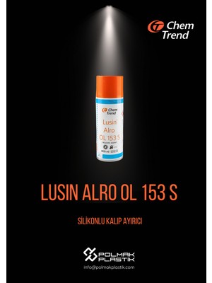 Lusın Alro Ol 153 S Termoplastik Reçineler ve Elastomerlerin Işlenmesi Için Çok Amaçlı Silikon Bazlı Kalıp Ayırıcı
