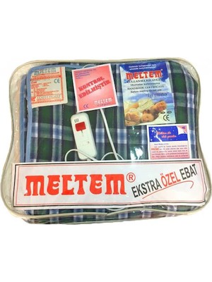 Meltem 140X175 cm Çift Kişilik Battal Boy Elektrikli Battaniye