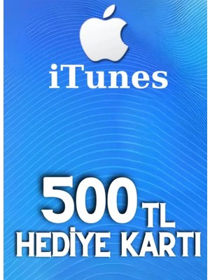 App Store & Itunes Hediye Kartı 500 Tl