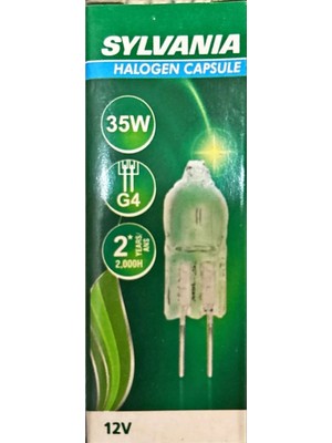 Sylvania 35 Watt // 12 Volt Halojen Kapsül Ampul-Sarı Işık