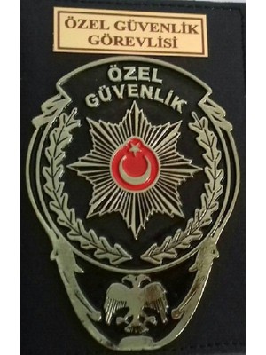 Aldatmaz Özel Güvenlik Cüzdan Rozeti Al-Sadece Özel Güvenlik Görevlisi Satın Alabılır.sıvıle Satılmaz