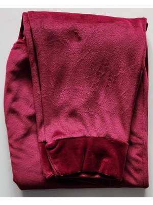 Kadife Battal Anne Pijama Takımı 2326