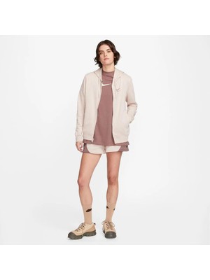Nike Sportswear Air Fleece Women's Hoodie Kadın Kapüşonlu Fermuarlı Sweatshirt DV8046