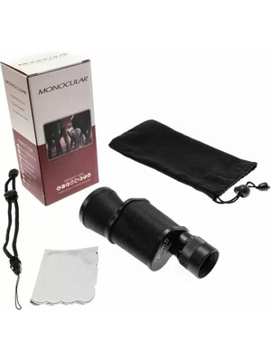 Çerçici Baigish 10X40 Metal Deri Kaplamalı Rus Modeli Monoküler Dürbün