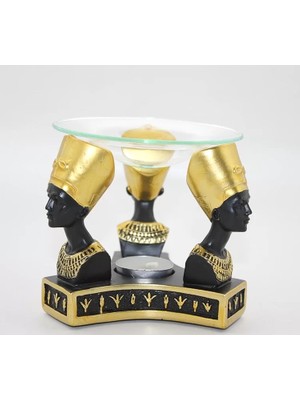 Polyester Nefertiti Buhurdanlık ALK2983