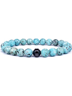 10 mm Tarzı No.25 Boyutu Ulsera Hombre Silindir Hematit Bilezikler Erkekler Için Klasik Doğa Taş Boncuk Bileklik ve Bilezikler Homme Yoga Takı Pulsera (Yurt Dışından)