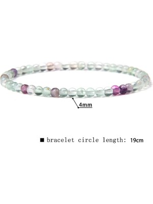 21CM Tarzı Kırmızı 42 Çeşit Doğal Florit Boncuk Bileklik Kadın El Yapımı Elastik Bileklik Erkekler Sınıf A Sodalite Taş Pulsera Cilalı Takı (Yurt Dışından)