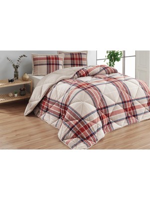 Merinos Comforter Yorgan Set 220 x 240 Anna Mavi