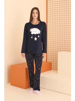 Nbb Lacivert Cloud Pijama Takımı