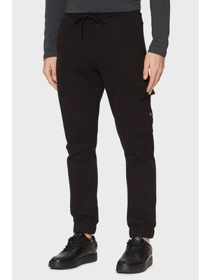 Calvin Klein Pamuklu Regular Fit Yüksek Bel Ribanalı Paça Jogger Pantolon J30J326762BEH Erkek Pantolon J30J326762 Beh