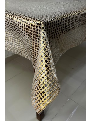 Pvc Şeffaf Kaplamalı Masa Örtüsü HASIR_1032-B