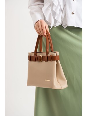 Kemerli Modern Kadın Çantası