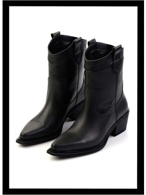 Bambi Siyah  Kadın Bot & Bootie K02274325003