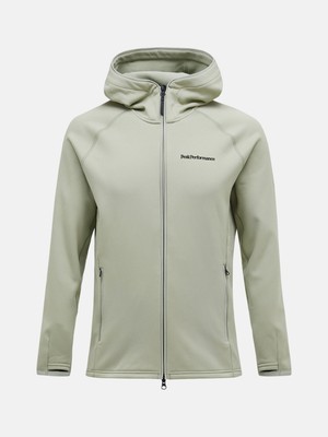 Peak Performance M Chill Light Zip Hood Fleece Lımıt Green G77250130-30179