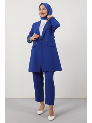Giza Store Blazer Ceket Takım Vişne
