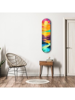 Sunset | Glass Wall Art