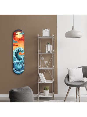 Ocean Waves V4 | Glass Wall Art