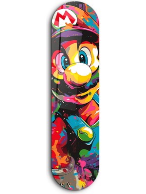 Mario Fan Art | Glass Wall Art