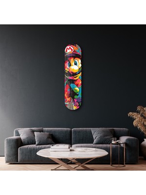 Mario Fan Art | Glass Wall Art